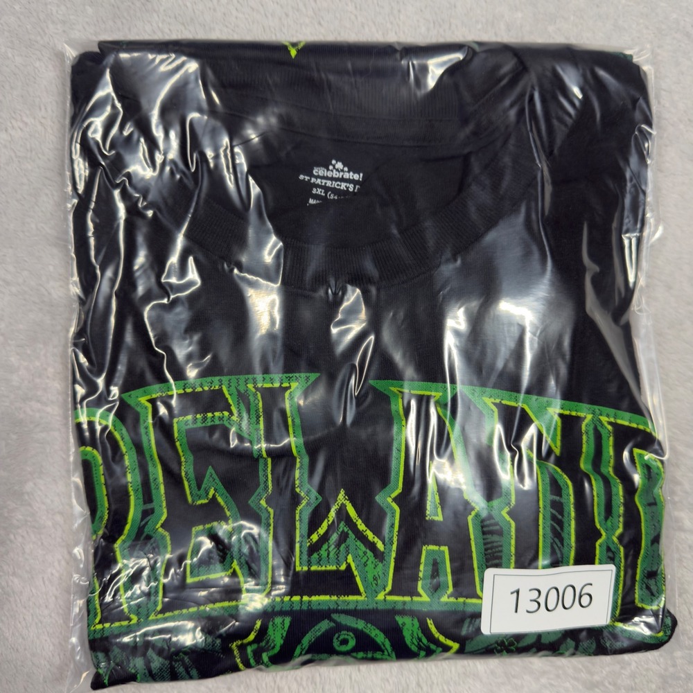 Way To Celebrate 3XL T-Shirt Mens Black St Patricks Day Ireland Forever Celtic - Picture 8 of 8